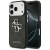 Etui Guess iPhone 17 Pro 4G Big Classic Czarne - Pokrowiec ze Srebrną Ramką