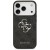 Etui Guess iPhone 17 Pro 4G Big Classic Czarne - Pokrowiec ze Srebrną Ramką