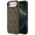 Etui Guess iPhone 17 Air PU 4G Ring Classic Brązowe - Pokrowiec MagSafe