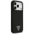 Etui Guess iPhone 17 Pro Silicone Triangle Logo Czarne - Silikonowy Pokrowiec MagSafe