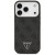 Etui Guess iPhone 17 Pro 4G Triangle Logo Czarne - Pokrowiec MagSafe Srebrne Detale
