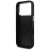 Etui Guess iPhone 17 Pro 4G Triangle Logo Czarne - Pokrowiec MagSafe Srebrne Detale