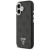 Etui Guess iPhone 17 4G Triangle Logo Czarne - Pokrowiec MagSafe Srebrne Detale