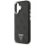 Etui Guess iPhone 17 4G Triangle Logo Czarne - Pokrowiec MagSafe Srebrne Detale