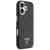 Etui Guess iPhone 17 4G Triangle Logo Czarne - Pokrowiec MagSafe Srebrne Detale
