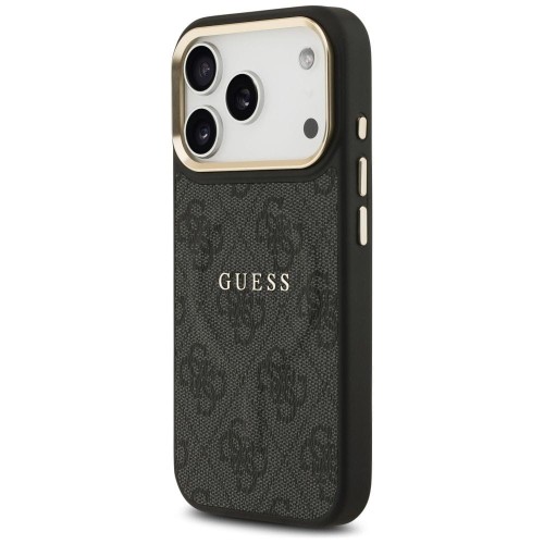 Etui Guess iPhone 17 Pro PU 4G Classic Czarne - Oryginalny Pokrowiec MagSafe