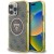 Etui Guess iPhone 16 Pro Metal Glitter 4G MagSafe Brązowe - Pokrowiec