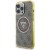 Etui Guess iPhone 16 Pro Metal Glitter 4G MagSafe Brązowe - Pokrowiec