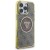 Etui Guess iPhone 16 Pro Metal Glitter 4G MagSafe Brązowe - Pokrowiec