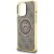 Etui Guess iPhone 16 Pro Metal Glitter 4G MagSafe Brązowe - Pokrowiec