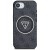 Etui Guess iPhone 16e / SE 4 2025 Metal Glitter 4G MagSafe Czarne - Pokrowiec