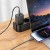 Szybka ładowarka sieciowa Hoco N63 30W (USB-C Power Delivery + USB-A Quick Charge) + kabel Lightning 1m – czarna