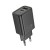 Szybka ładowarka sieciowa Hoco N61 20W (USB-C Power Delivery + USB-A Quick Charge) – czarna