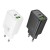 Szybka ładowarka sieciowa Hoco N61 20W (USB-C Power Delivery + USB-A Quick Charge) – czarna
