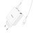 Szybka ładowarka sieciowa Hoco N33 35W (2xUSB-C + USB-A) + kabel USB-C do Lightning 1m – biała
