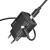 Multifunkcyjna ładowarka sieciowa Hoco N56 30W (2xUSB-C + 2xUSB-A) + kabel Lightning 1m – czarna