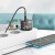 Szybka ładowarka sieciowa Hoco N34 20W (USB-C Power Delivery + USB-A Quick Charge) + kabel USB-C do USB-C 1m – transparentna