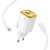 Szybka ładowarka sieciowa Hoco N52 20W (USB-C Power Delivery + USB-A Quick Charge) + kabel Lightning 1m – biała