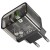 Szybka ładowarka sieciowa Hoco N34 20W (USB-C Power Delivery + USB-A Quick Charge) – transparentna