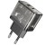 Szybka ładowarka sieciowa Hoco N34 20W (USB-C Power Delivery + USB-A Quick Charge) – transparentna
