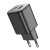 Miniaturowa ładowarka sieciowa GaN Hoco N41 20W (USB-C Power Delivery + USB-A Quick Charge) – czarna