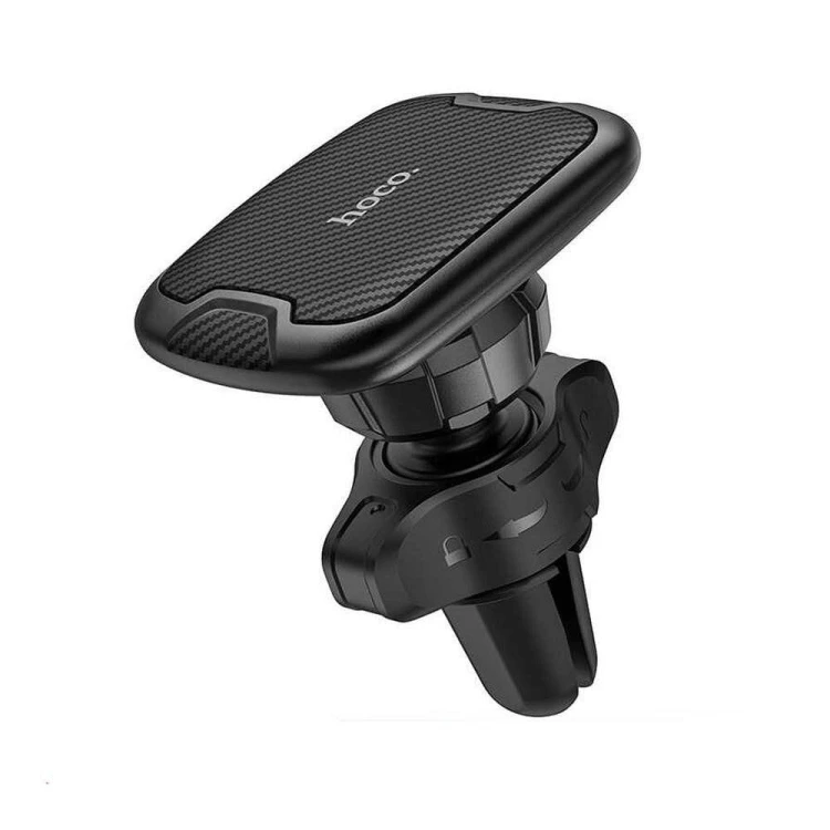 Profesjonalny magnetyczny uchwyt samochodowy Hoco CA65 z organizerem kabli – czarny