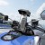 Pancerny uchwyt rowerowy i motocyklowy na telefon Hoco H31 z daszkiem ochronnym – czarny