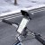 Pancerny uchwyt rowerowy i motocyklowy na telefon Hoco H31 z daszkiem ochronnym – czarny