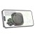 Magnetyczny uchwyt samochodowy Hoco H28 zgodny z MagSafe do kratki nawiewu – czarny