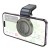 Magnetyczny uchwyt samochodowy Hoco H59 zgodny z MagSafe do kratki nawiewu – czarny