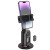 Inteligentny uchwyt Hoco K23 z automatycznym śledzeniem twarzy 360° i pilotem Bluetooth – czarny