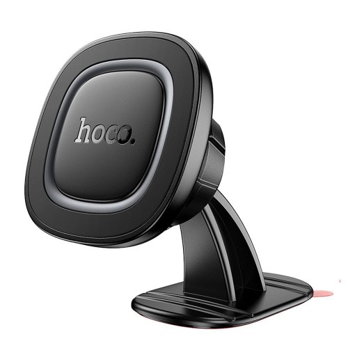 Magnetyczny uchwyt samochodowy Hoco H73 na deskę rozdzielczą – czarno-szary