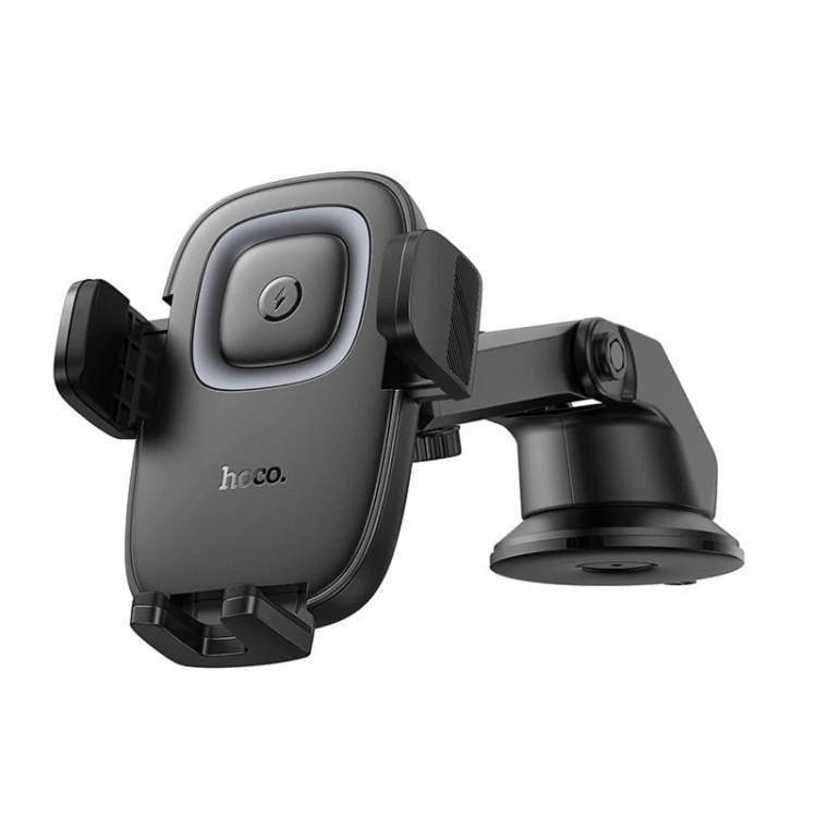 Indukcyjny uchwyt samochodowy Hoco HW32 15W – kompatybilny z MagSafe, do kratki nawiewu – czarny