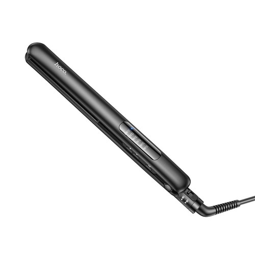 Profesjonalna prostownica do włosów Hoco HP40 – grzałka PTC, 6 poziomów temperatury, 120-230°C – czarna