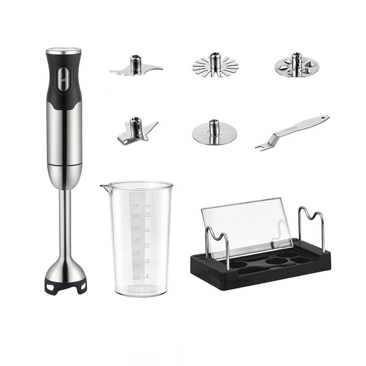 Wielofunkcyjny blender ręczny Hoco HA02A – zestaw 4w1, moc 400W, stal nierdzewna