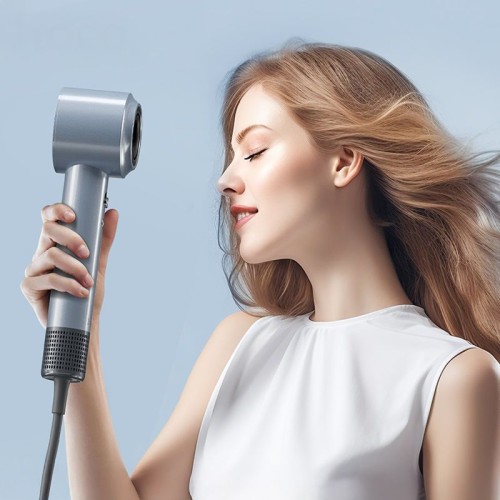 Profesjonalna suszarka do włosów z jonizacją Hoco DAR01 – silnik 110 000 RPM, 108 mln jonów – biała