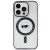 Transparentne etui Karl Lagerfeld do iPhone 15 Pro MagSafe Karl Head – przezroczyste