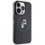 Luksusowe etui Karl Lagerfeld do iPhone 15 Pro Glitter MagSafe – czarne