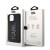 Luksusowe etui Karl Lagerfeld do iPhone 15 3D Logo Glitter – czarne