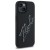 Oryginalne etui Karl Lagerfeld do iPhone 15 3D Rubber Signature – czarne