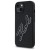 Oryginalne etui Karl Lagerfeld do iPhone 15 3D Rubber Signature – czarne