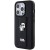 Ekskluzywne etui Karl Lagerfeld do iPhone 14 Pro Gripstand Saffiano KC PIN – czarne