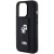 Ekskluzywne etui Karl Lagerfeld do iPhone 14 Pro Gripstand Saffiano KC PIN – czarne