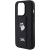 Ekskluzywne etui Karl Lagerfeld do iPhone 14 Pro Max Gripstand Saffiano Choupette PIN – czarne