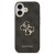 Etui Guess iPhone 17 Big 4G Classic Złoto-Czarne - Futerał MagSafe z Paskiem