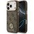 Etui Guess iPhone 17 Pro 4G Strass Logo Brązowe - Oryginalny Pokrowiec MagSafe
