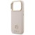 Etui Guess iPhone 17 Pro Grained Strass Logo Różowe - Oryginalny Pokrowiec MagSafe