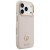 Etui Guess iPhone 17 Pro Grained Strass Logo Różowe - Oryginalny Pokrowiec MagSafe
