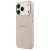 Etui Guess iPhone 17 Pro Peony Hot Stamp Różowe - Saffiano MagSafe Gold Detale