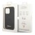 Guess etui iPhone 14 Pro Glitter Flakes Script czarne – oryginalne futerał GUESS GUHCP14LHGGSHK